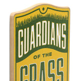 John Deere Guardians of the Grass Wood Sign