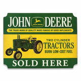 Tractors Sold Here Metal Sign
