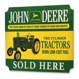 Tractors Sold Here Metal Sign