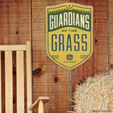 John Deere Guardians of the Grass Wood Sign