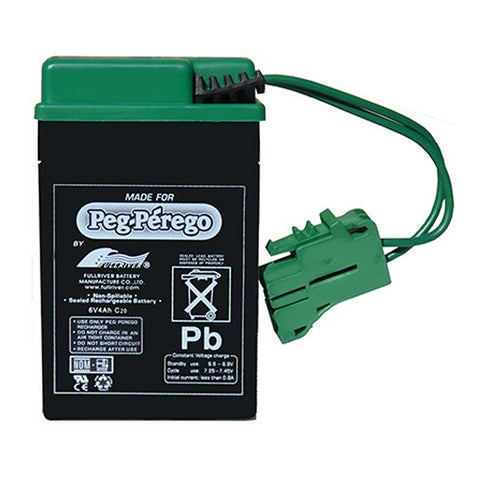 6 Volt Rechargeable Battery - Peg Perego Ride On Toy