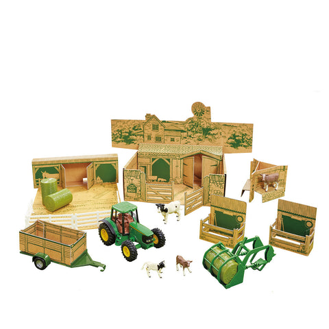 John Deere Farm In A Box Toy Playset