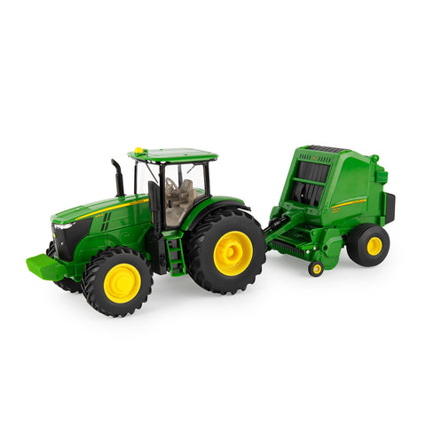 1/32 Tractor and Baler Set