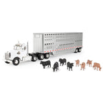 1/32 Semi w/Livestock Trailer Set