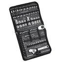 Tool set – 72-pc., 1/4-in. and 3/8-in. drive (SAE and metric), socket and wrench
