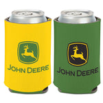 Green and Yellow Trade Mark Logo Can Cooler