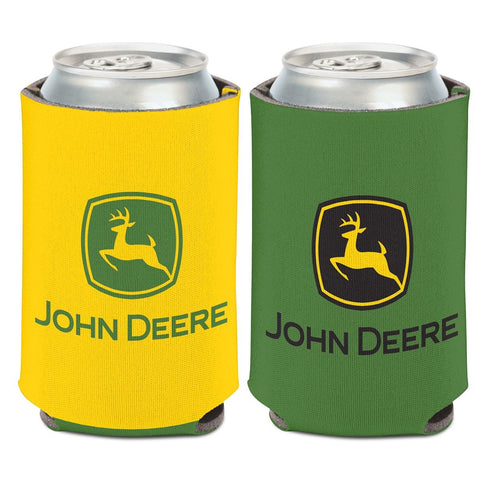 Green and Yellow Trade Mark Logo Can Cooler