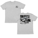 Mens Oxford Gray Mechanic Short Sleeve Tee