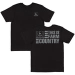 Mens "This Is Farm Country" Short Sleeve Tee
