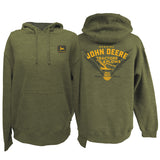 Mens Olive Plow w/Wheat Pullover Hood