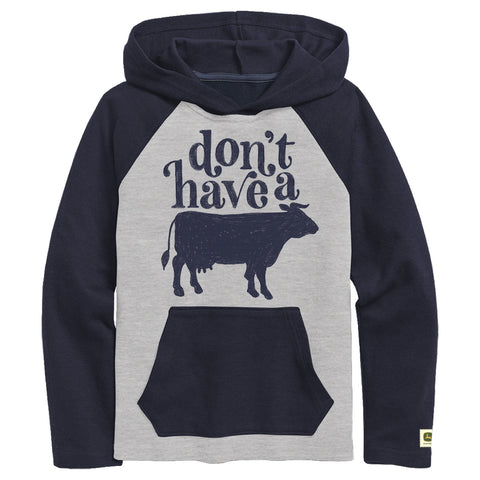 Infant Don't Have a Cow Raglan Hoodie